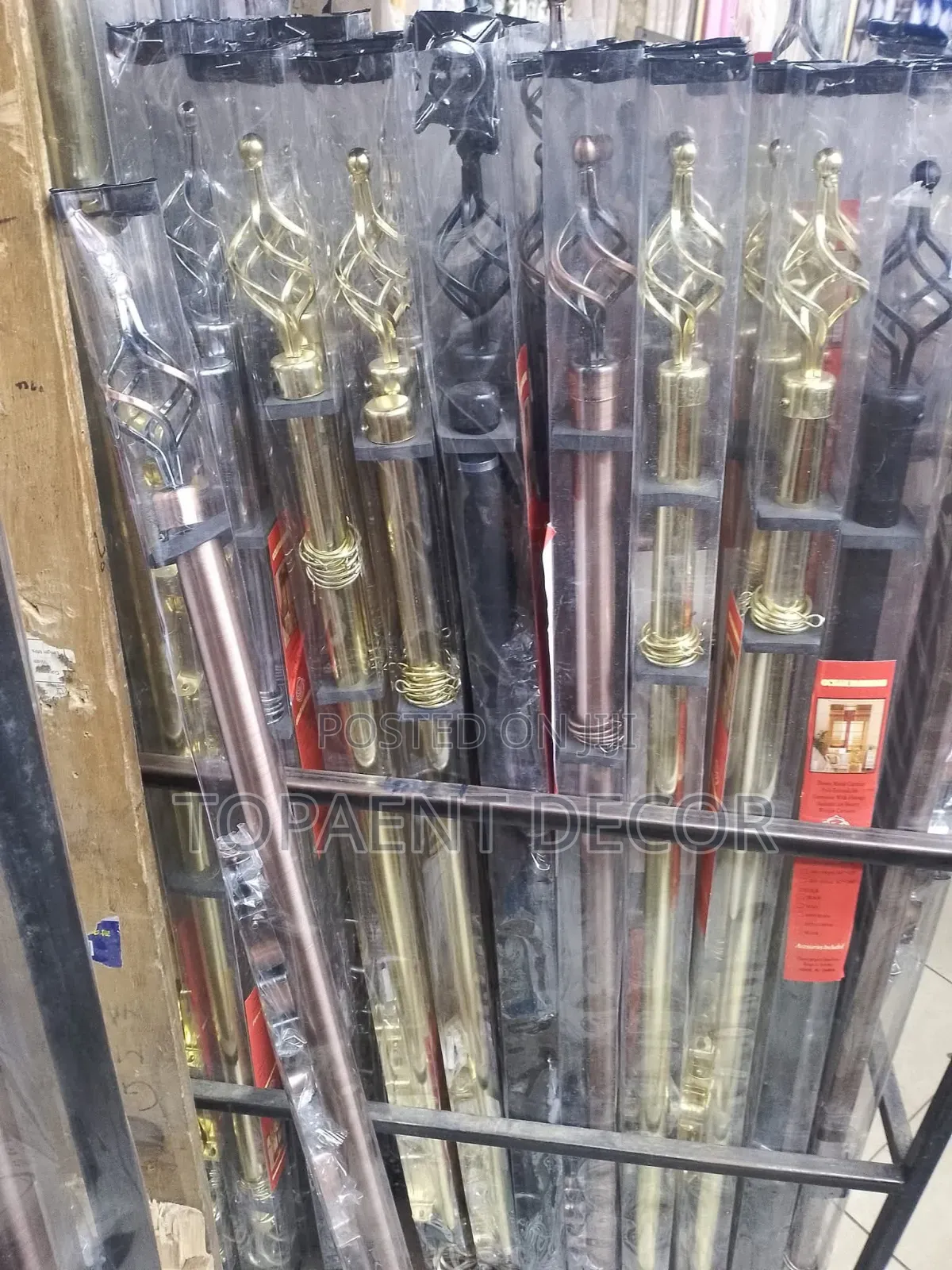 3m Double Adjustable,Cheap and Affordable Window Curtain Rods