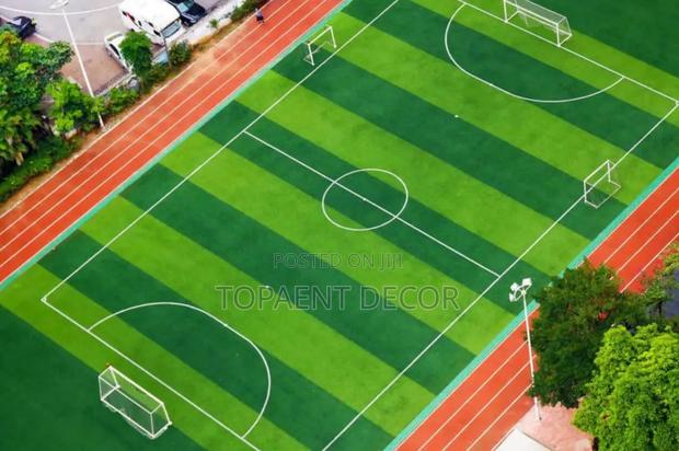 Football Field Soft Grass 50mm Thick Artificial Grass Carpet