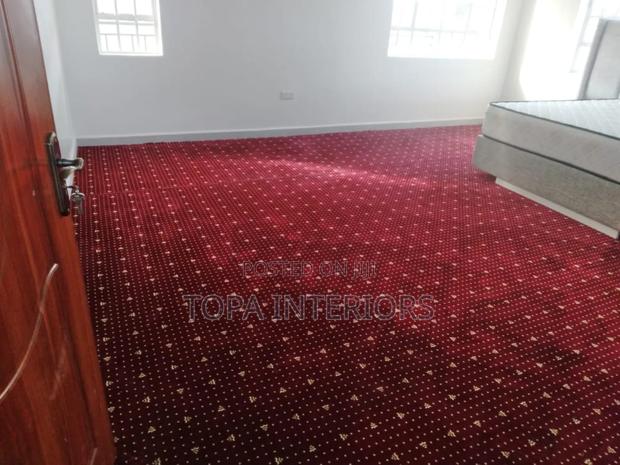 Maroon 12mm Thick and Dense Executive Office Wall to Wall Carpets