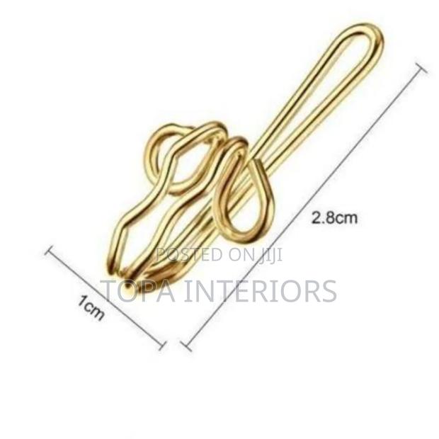 Drapery Hooks Metallic Curtain Installation Hooks