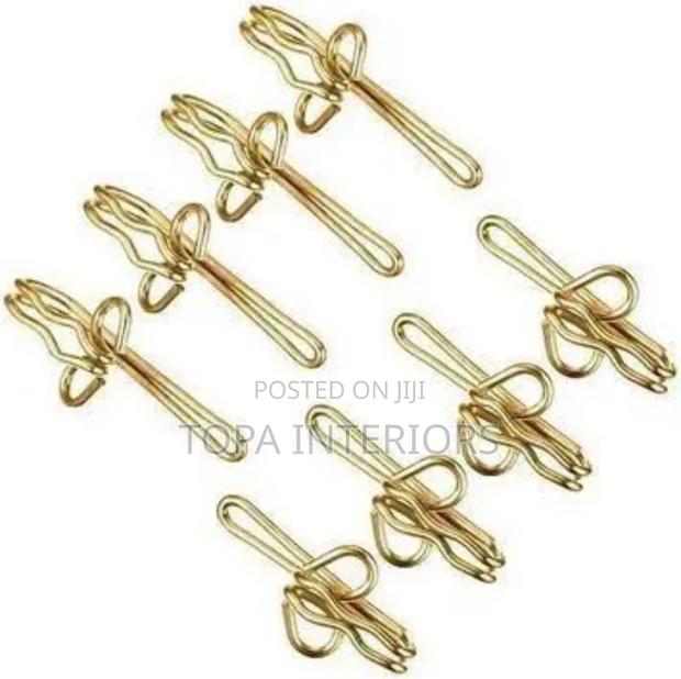 100 Pieces Box Metal Curtain Hooks - main view