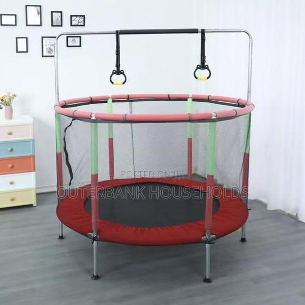 4ft Trampoline for Kids With Safety Enclosure - main view