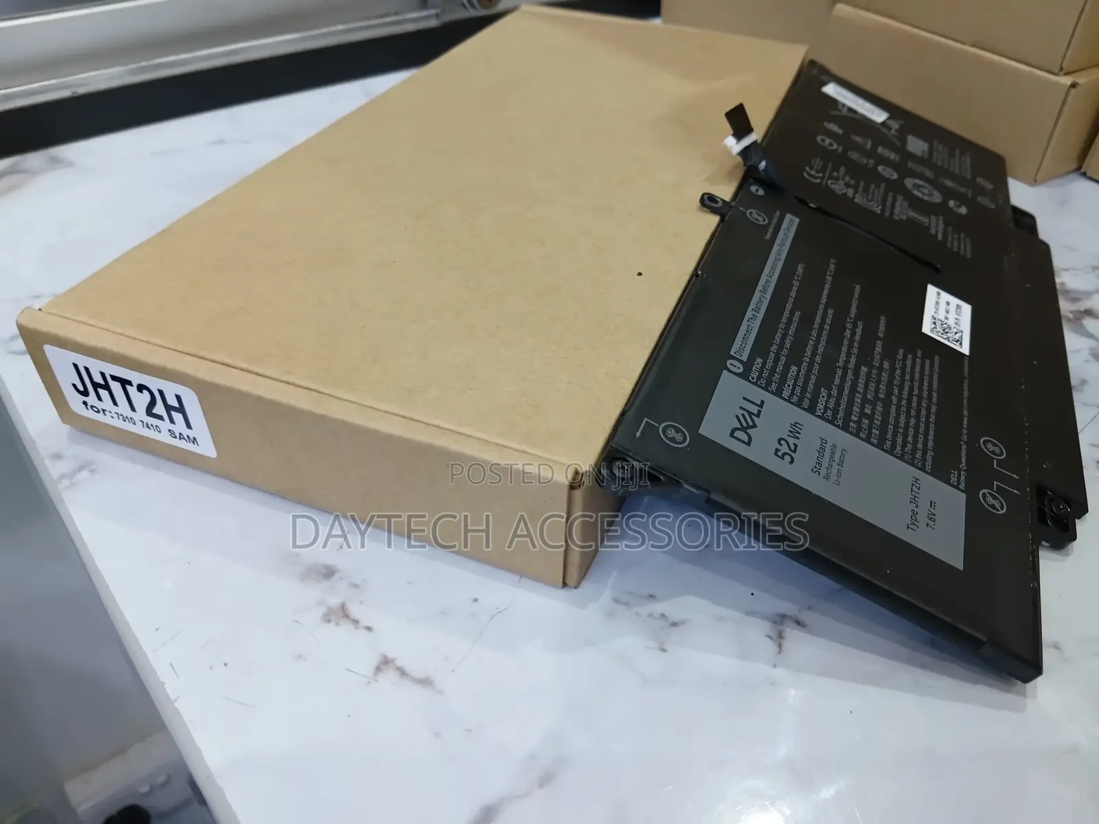 Jht2h Laptop Battery Compatible With Dell Latitude 7310 7410 Series