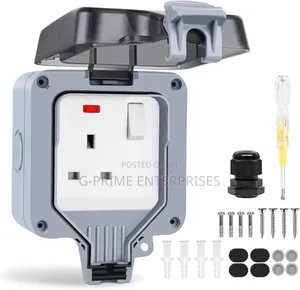 Single Outdoor Socket/Water Proof Socket