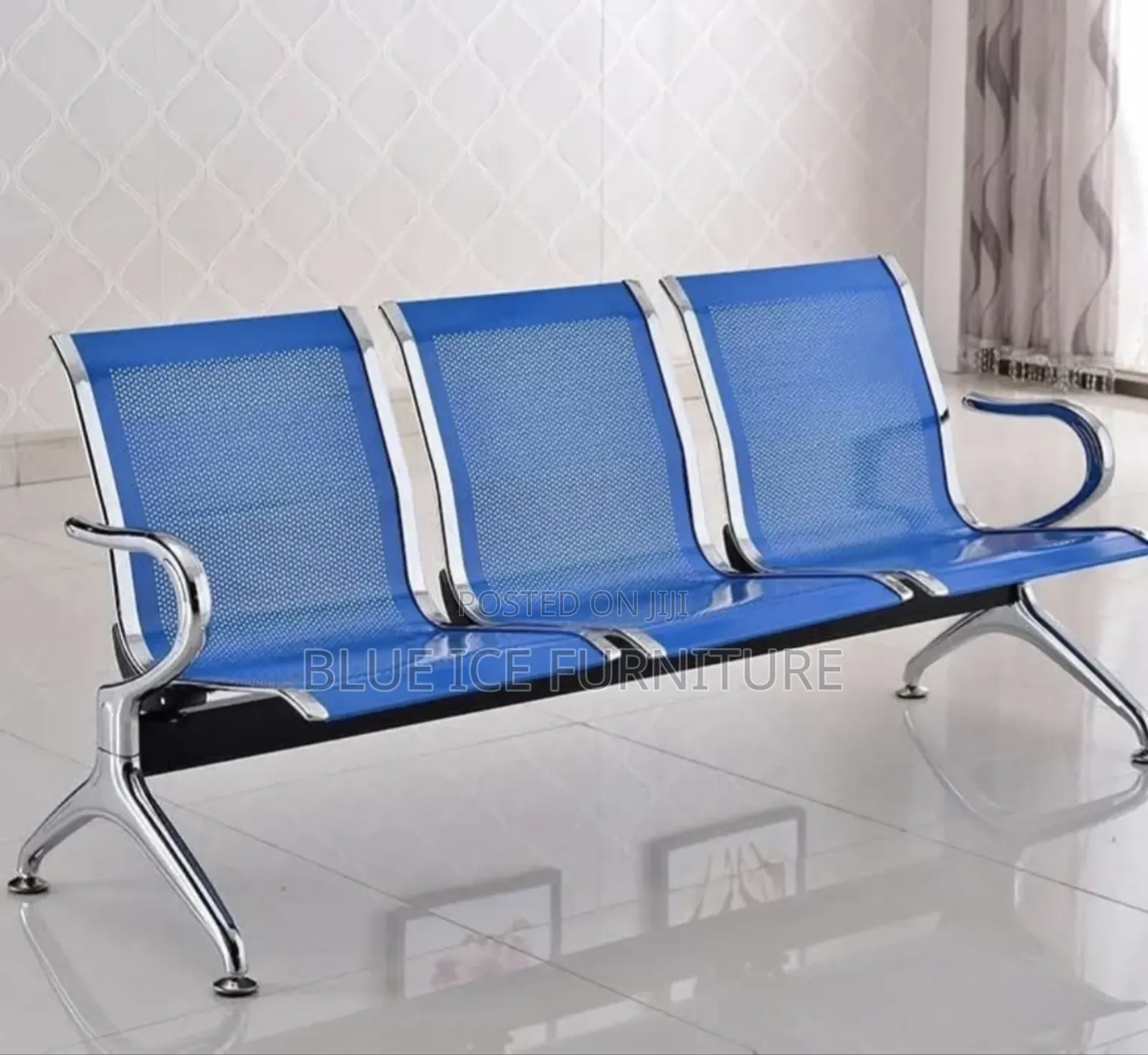 3-Person Reception Waiting Chair