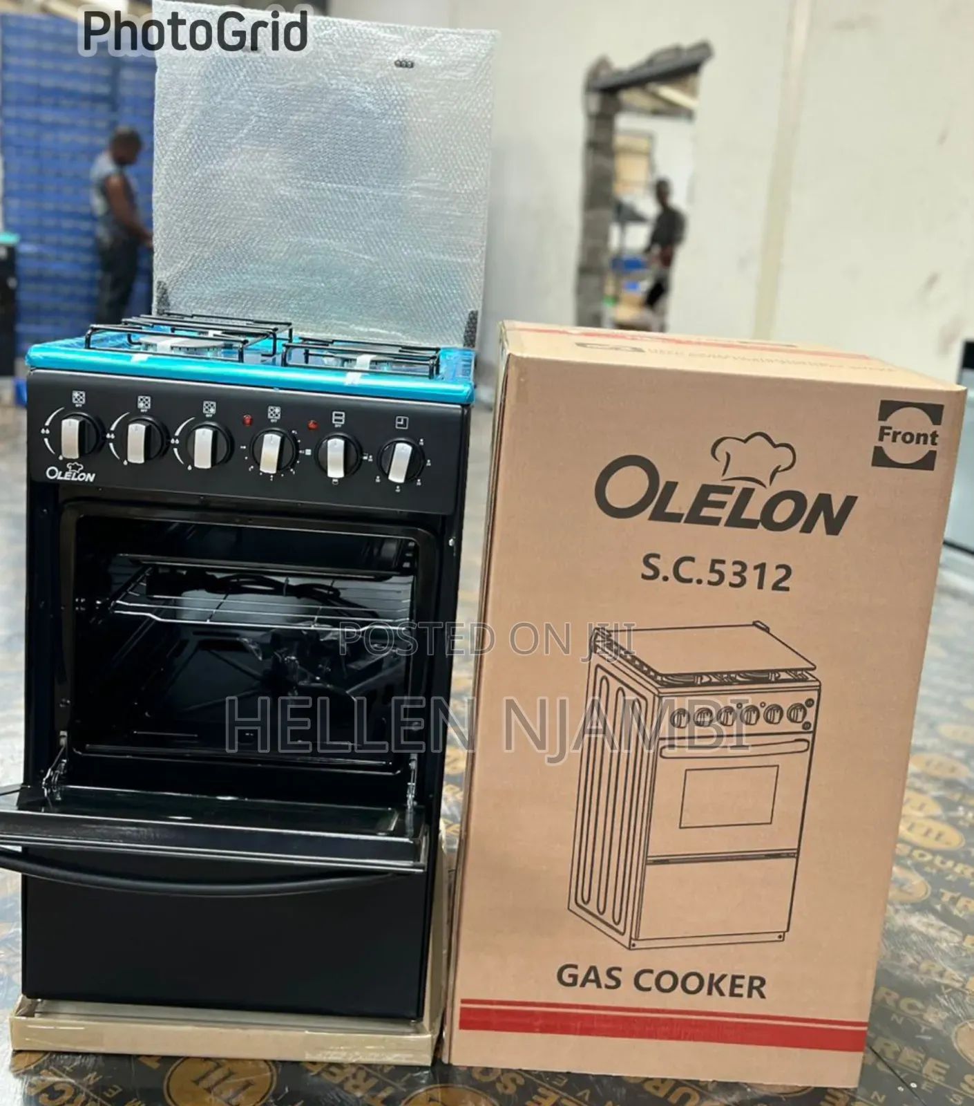 50*55 Olelon 3+1 Standing Cooker