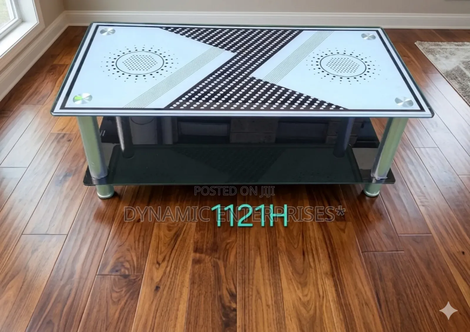 Modern Rectangular Glass Coffee Table