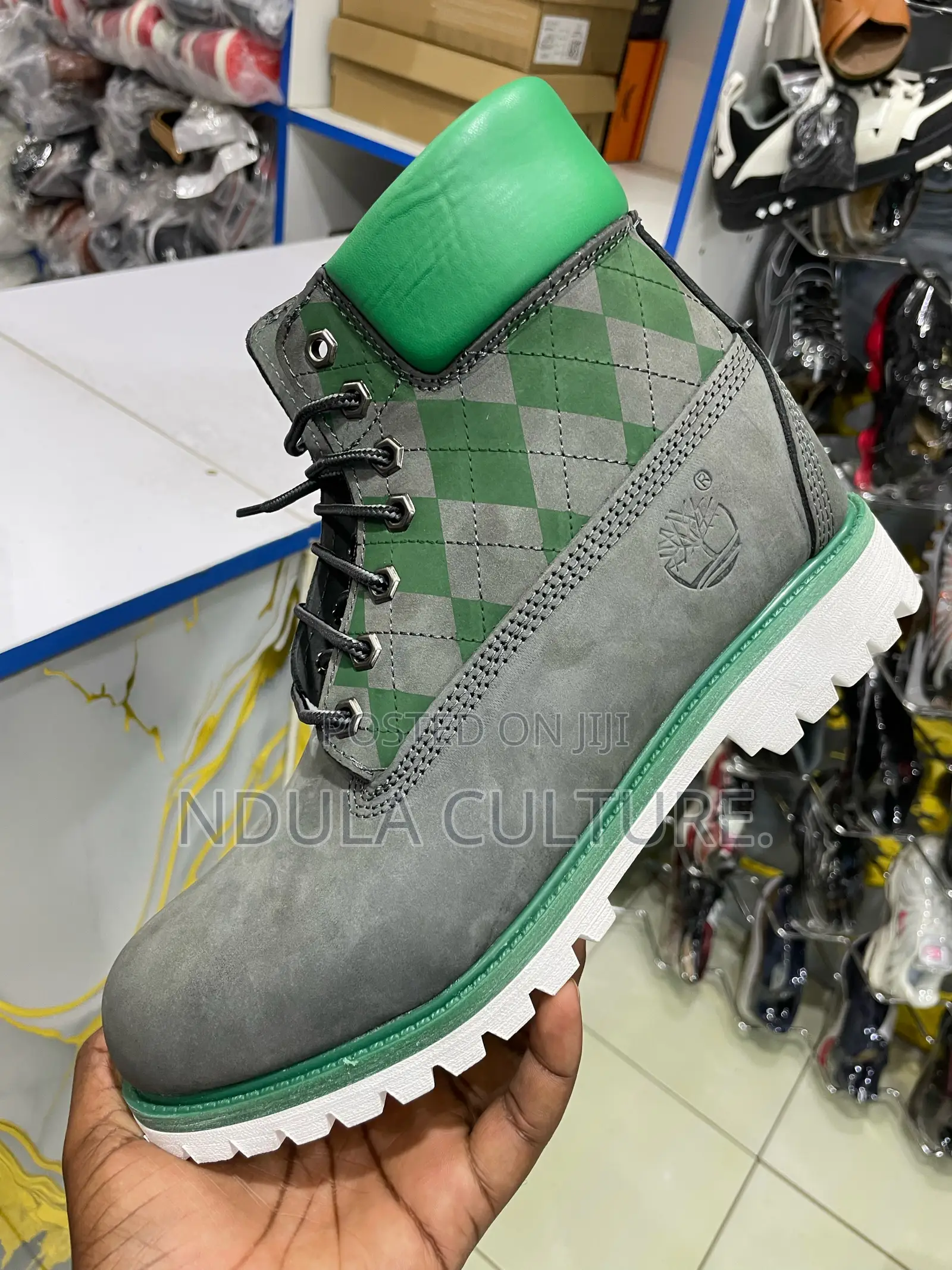 Timberland Checked Boots