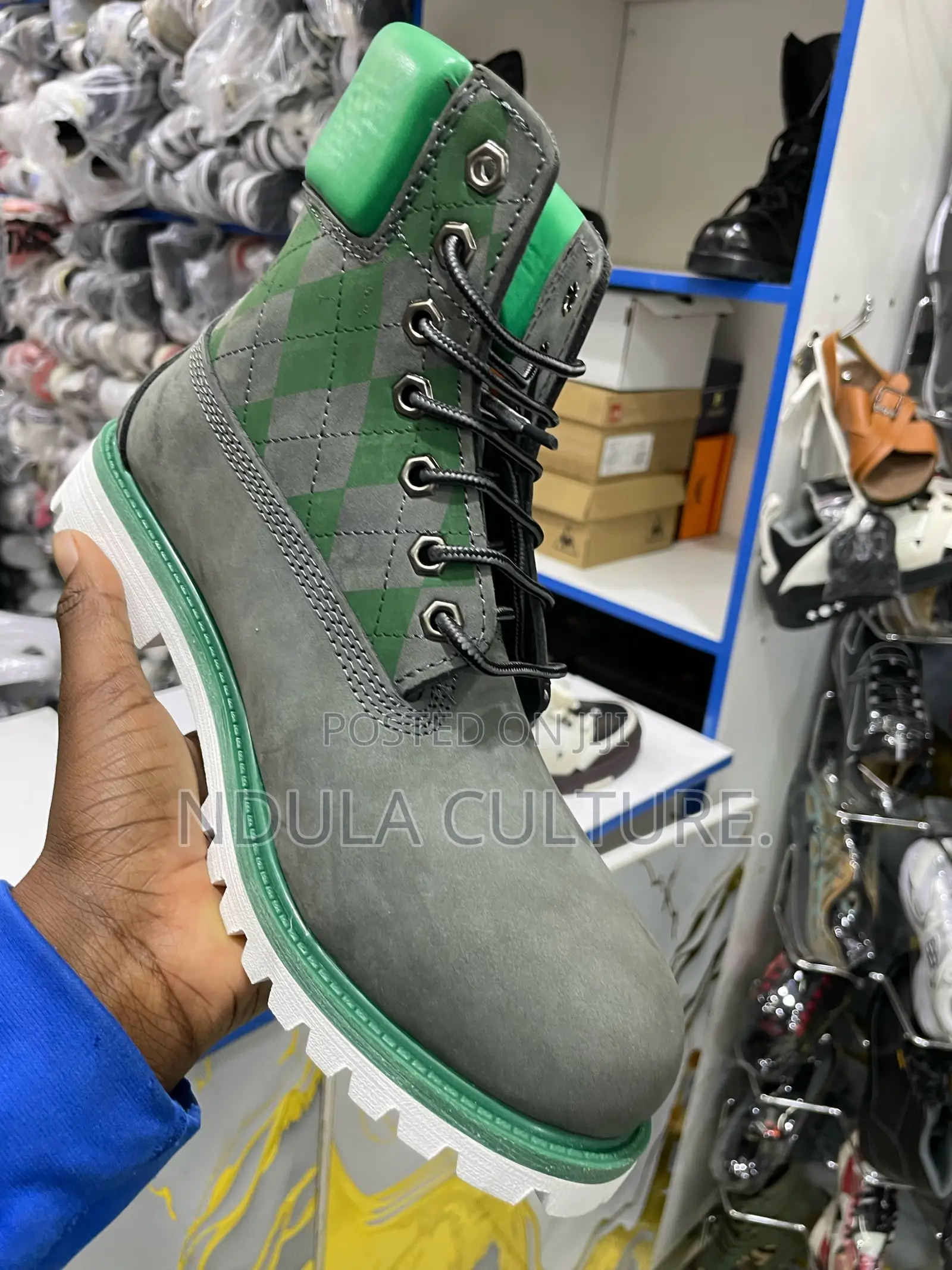 Timberland Checked Boots