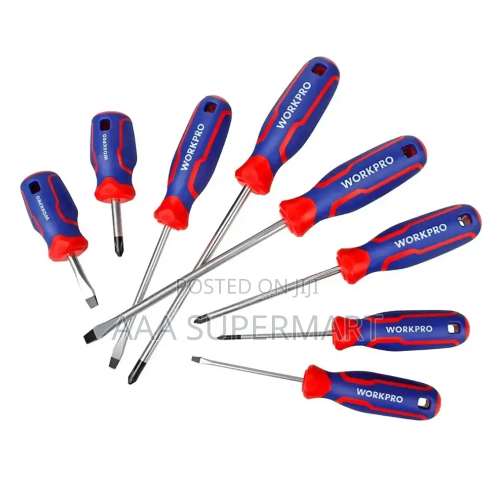 Wp200505 8pc Screwdriver Set Workpro