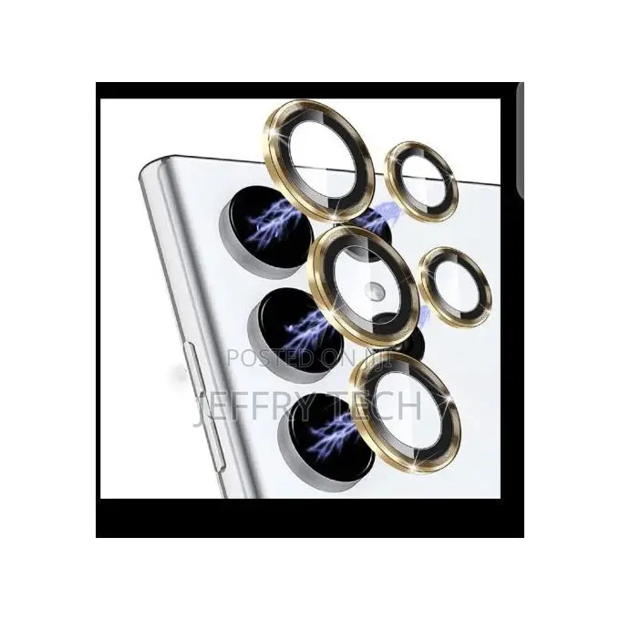S24 Ultra Metal Tempered Glass Camera Protector Lens Cover for Samsr