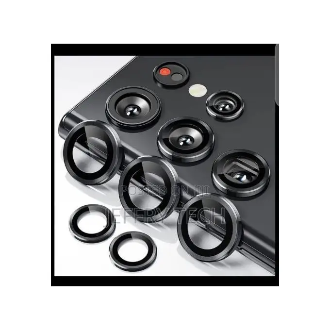 S24 Ultra Metal Tempered Glass Camera Protector Lens Cover for Samsr