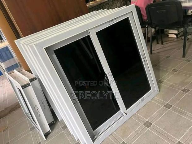 Aluminium Sliding Windows (White) - main view