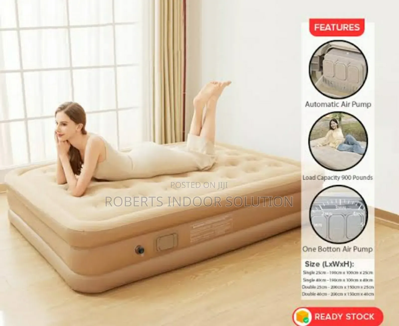 Automatic Self-inflating Electric Pump.