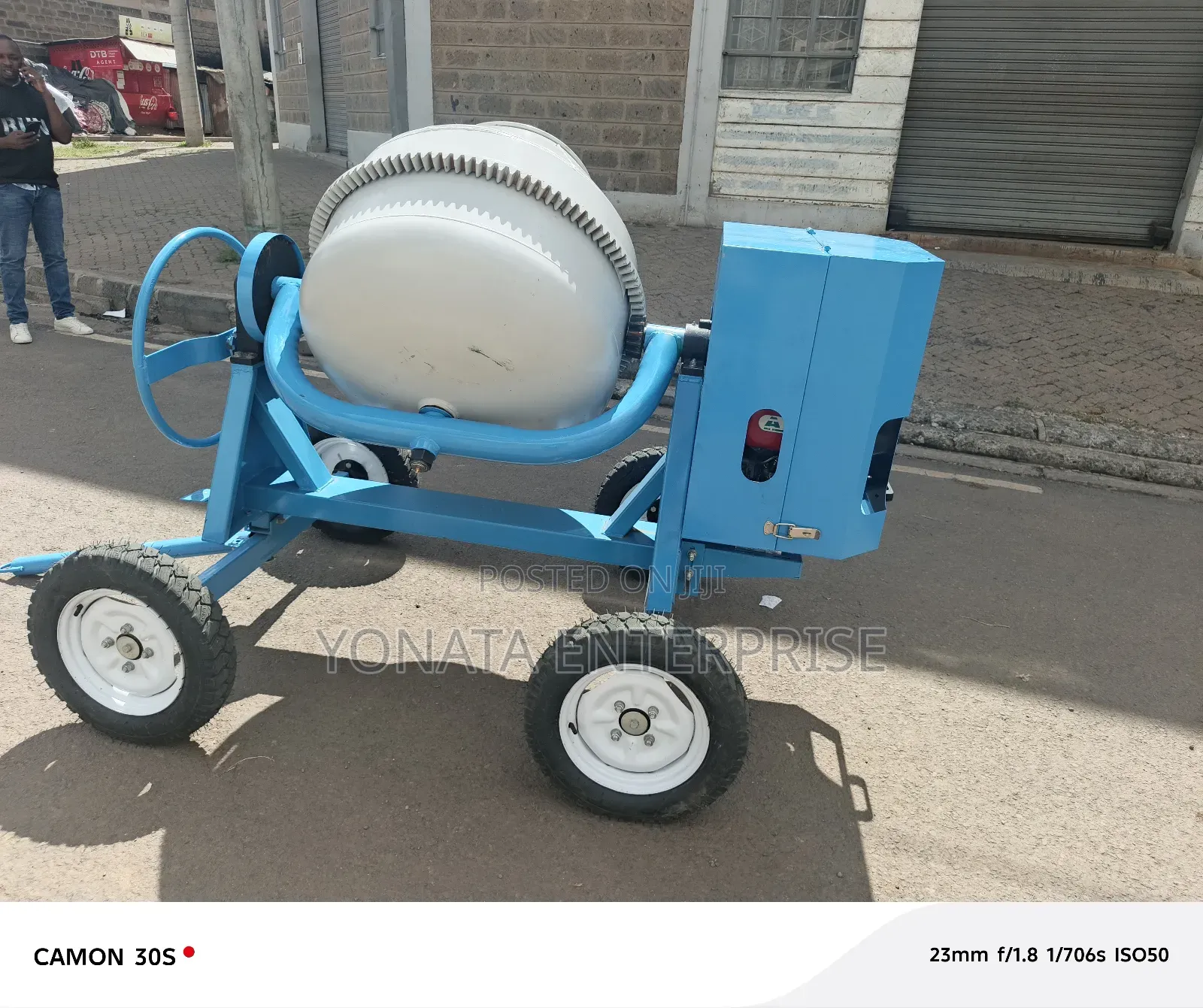Aico Japan Concrete Mixer 400ltrs(7hp Diesel Engine)
