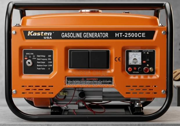 Kasten Usa Ht-2500ce Portable Gasoline Generator,2.5kw Max Output.