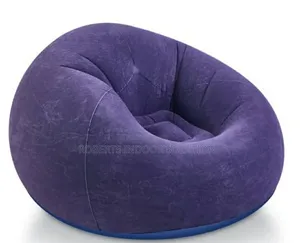 Big Purple Inflatable Lounger With Free Pump.