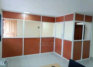 Office Partition (Glass + Board)