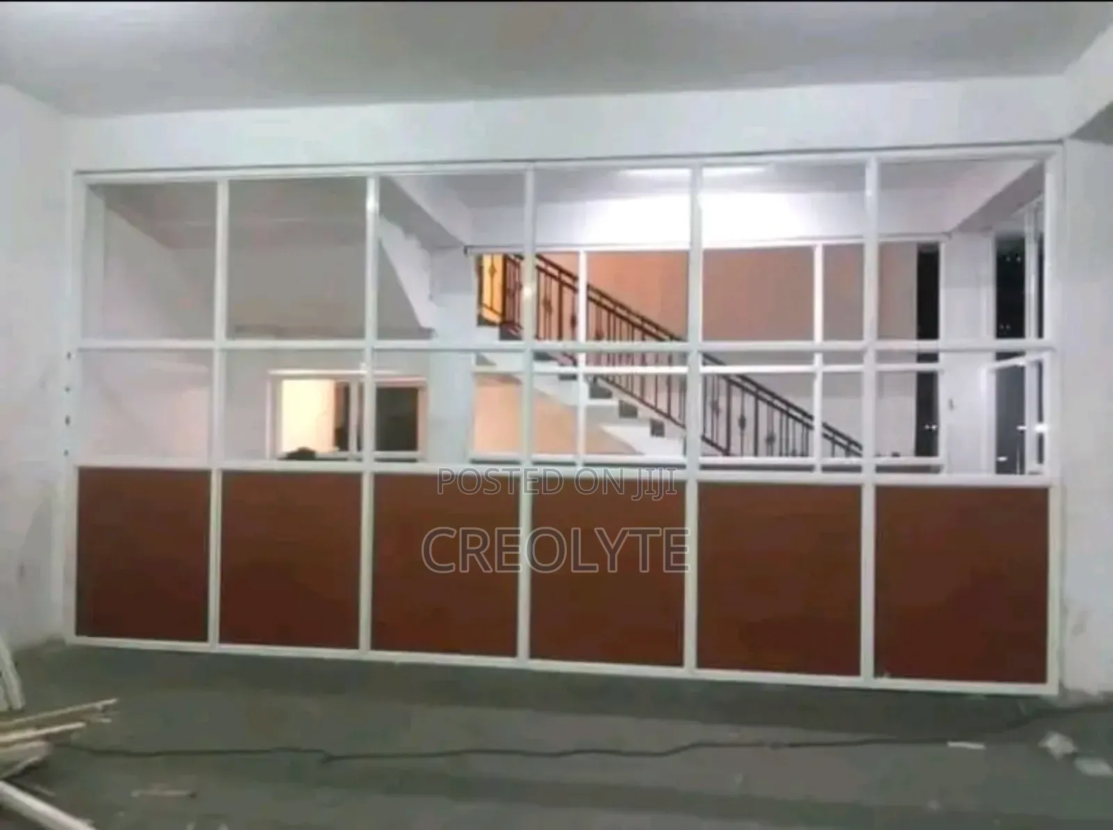 Office Partition (Glass + Board)