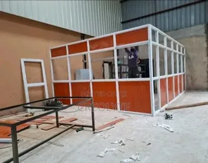 Office Partition (Glass + Board)