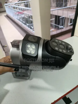 Dual Lens CCTV Video Alarm Light Safety Track Protection 4g
