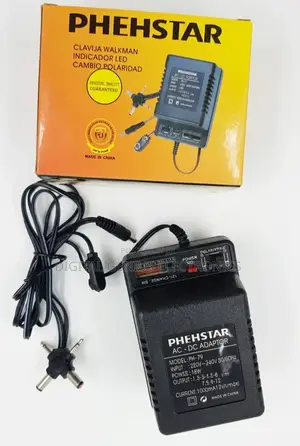 Phehstar Ac/Dc (1.5-12v) Adapter