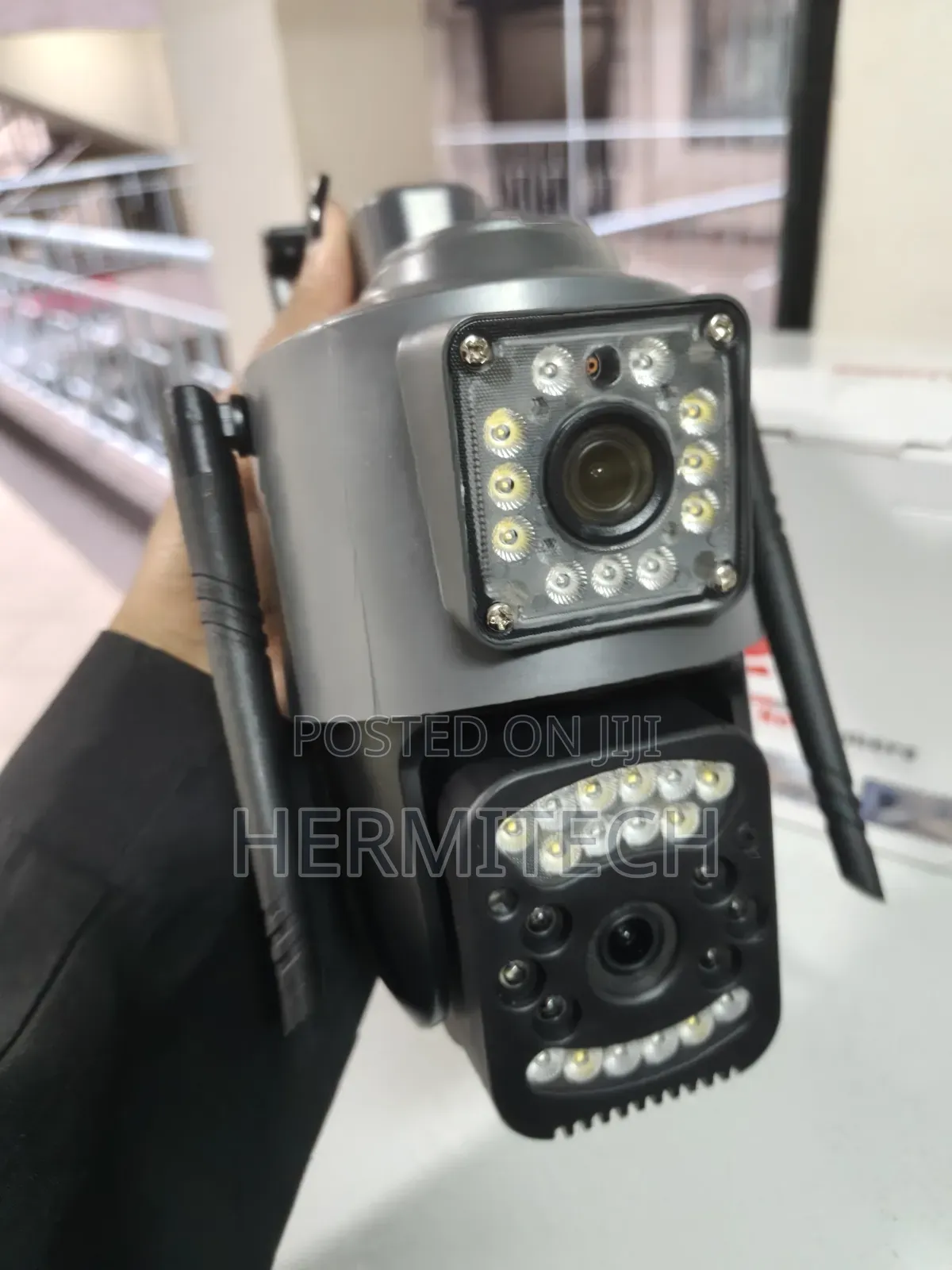 1080p PTZ Ip Camera 4g Ethernet Outdoor Indoor CCTV Dual Lens