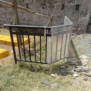 Modern Balcony Staircase Railings | Custom Steel Fabricators Kenya