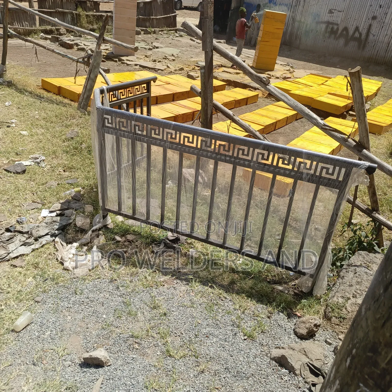Modern Balcony Staircase Railings | Custom Steel Fabricators Kenya