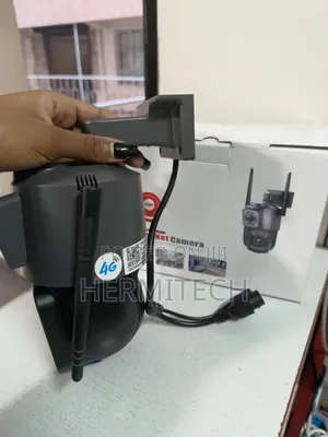 Dual Lens Electric 4g Ethernet Cable Motion Sensor 3600rotation