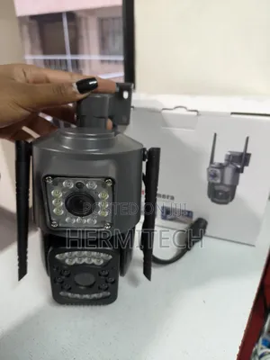 Dual Lens Electric 4g Ethernet Cable Motion Sensor 3600rotation