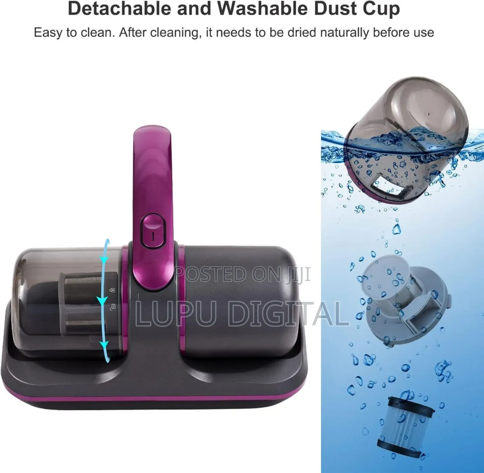 High Pressure 5000pa Yx-816 Rechargable Vacuum Cleaner Dust Suction