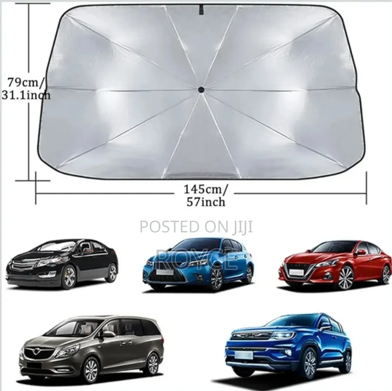 Car Dashboard Umbrella Sunvisor