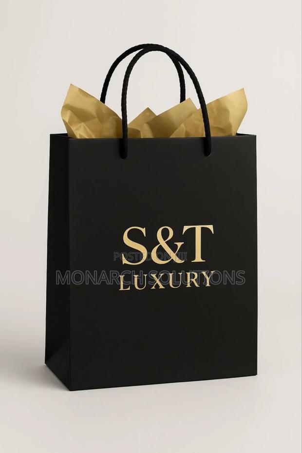 Black Gift Bags