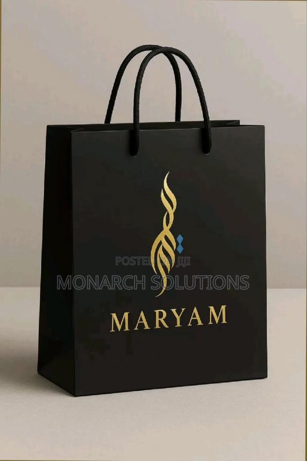 Black Gift Bags - thumbnail 2