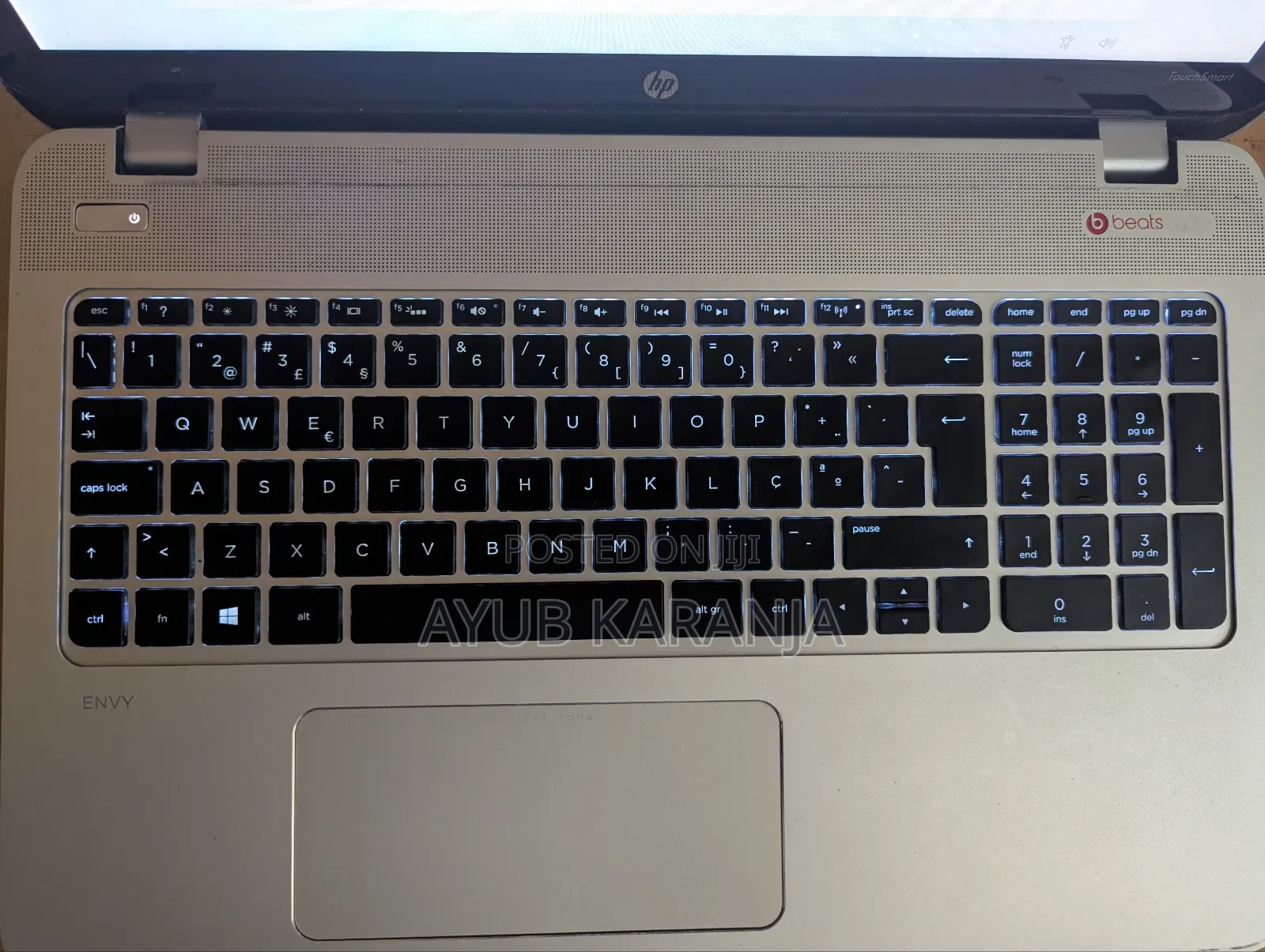 Laptop HP Envy 15 16GB Intel Core 7 SSD 512GB
