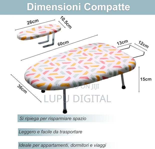 Easily Portable Foldable Mini Ironing Board - thumbnail 3