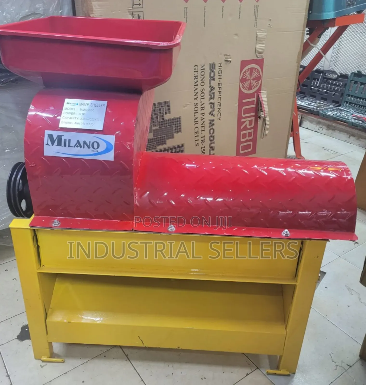 Reliable Milano Electric Maize Sheller With 3 Hp Motor