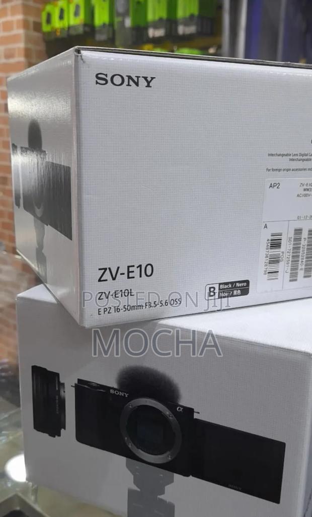 Sony Zv-E10 Mirrorless Camera With 16-50mm Lens
