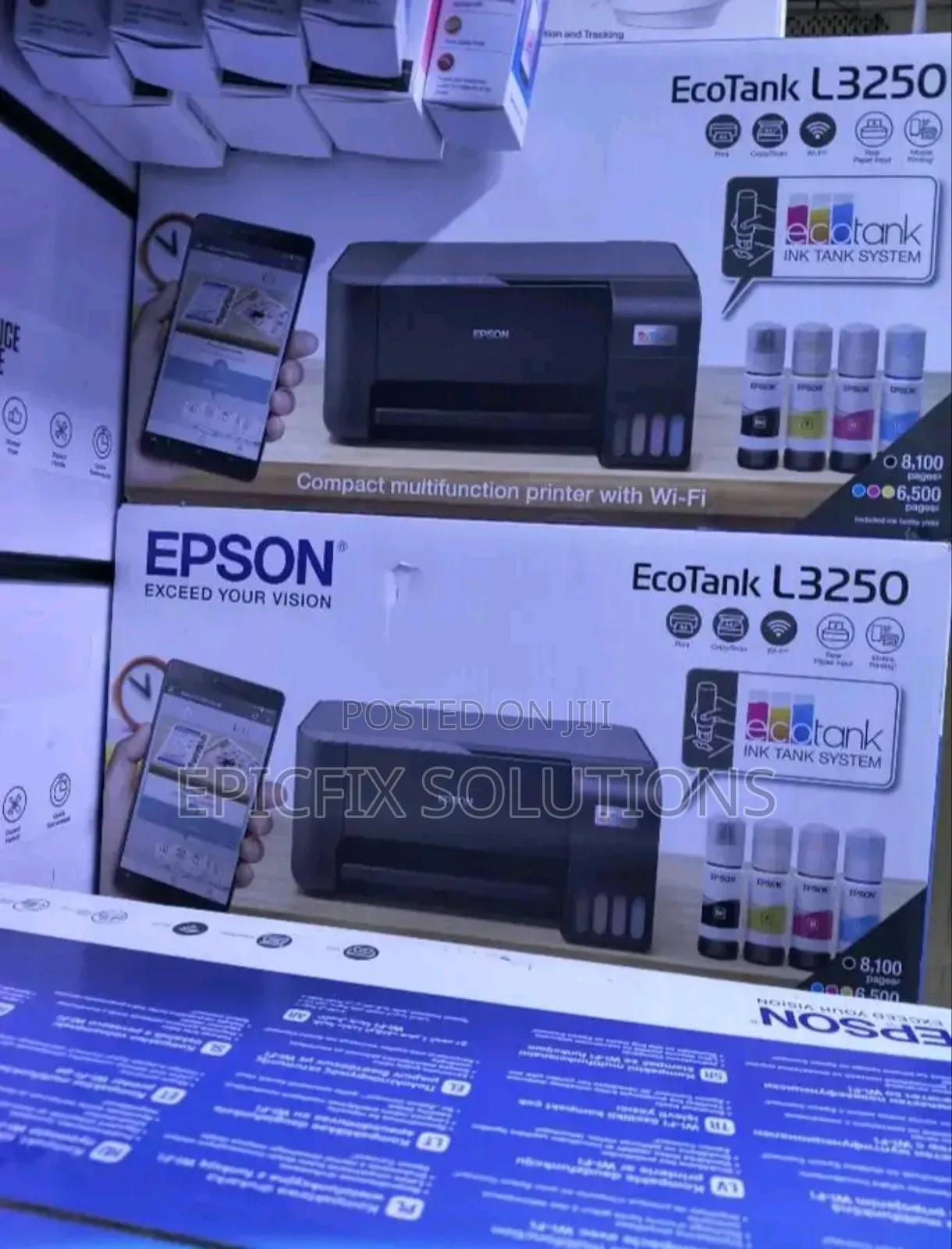 L3250epson Printer, Printable From Phone Available