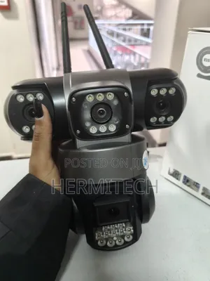 Triple Lens Triple Screen Display CCTV 4g Support