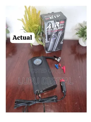 Car Cigar Powered Portable Air Inflating Pump