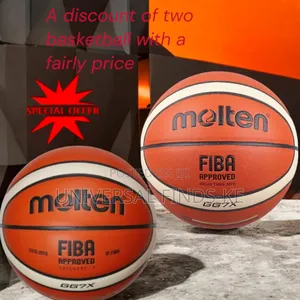 2 PCS of a Molten Basket Ball Size 7
