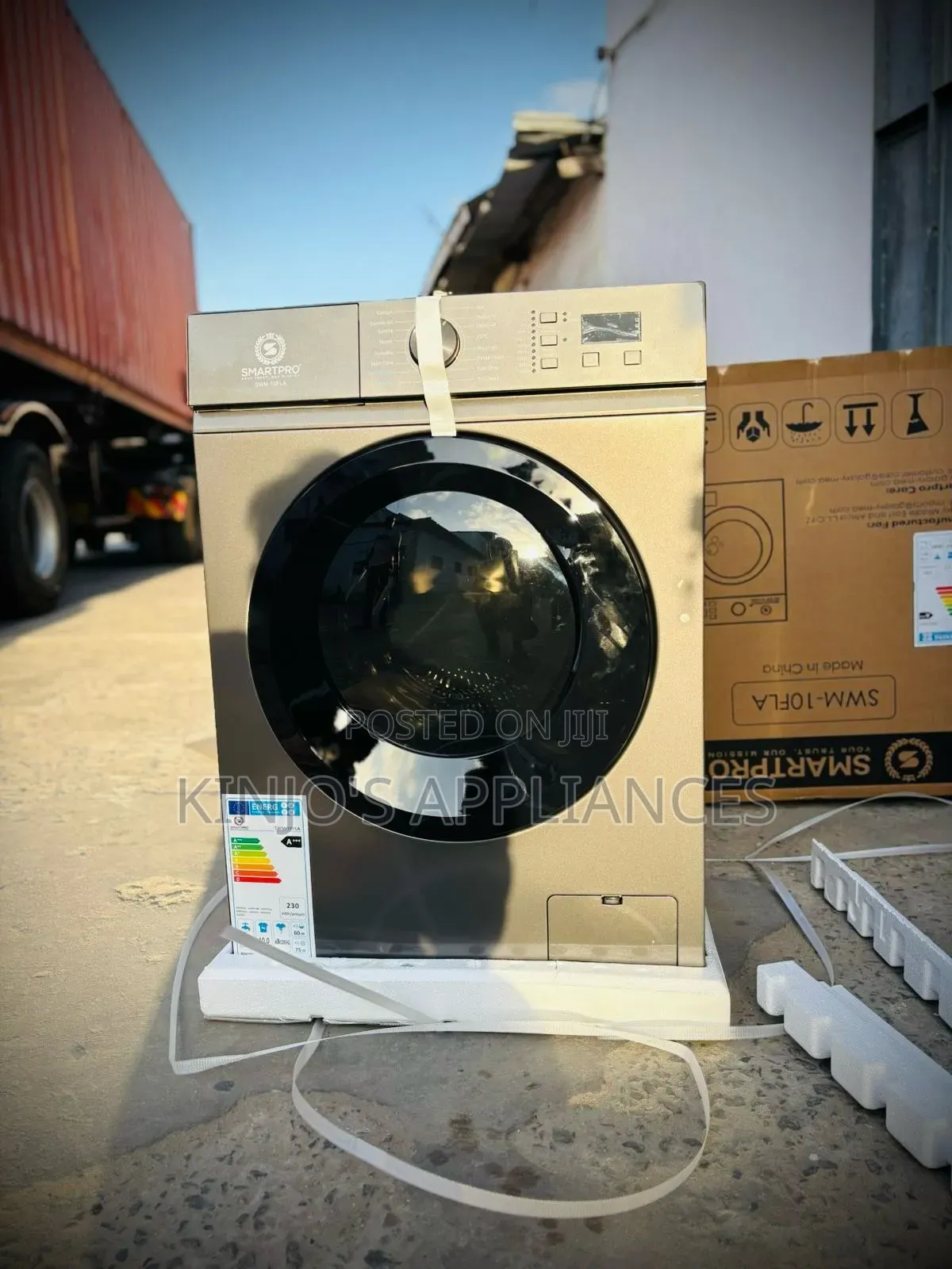 8kgs Smart Pro Front Load Washing Machine