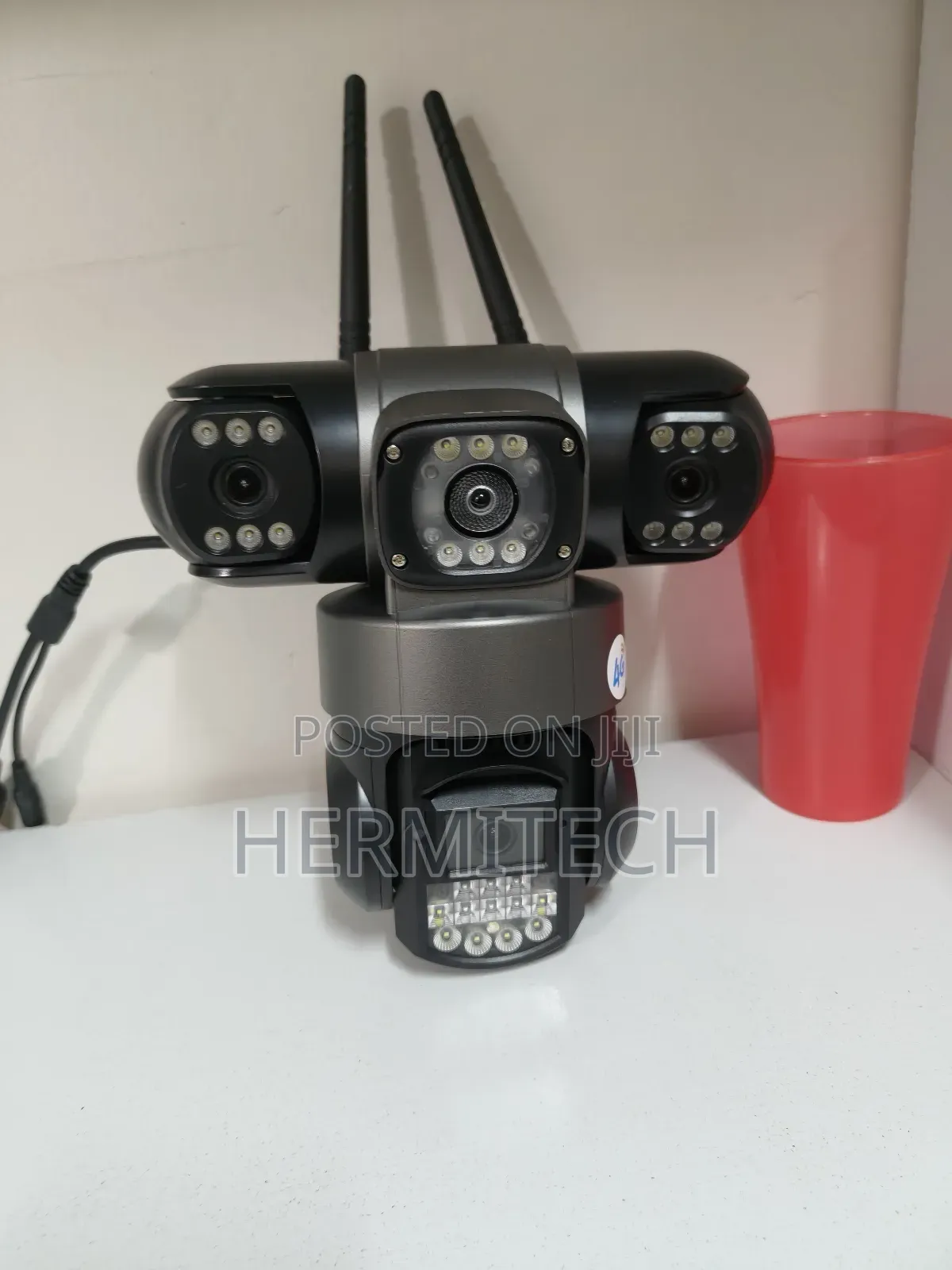 Triple Lens 4g With Excellent Night Vision Ethernet Cable Port