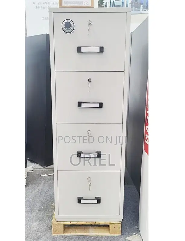 Office Cabinet : Diplomat Digital 4-Drawer Fireproof Filing Cabinet