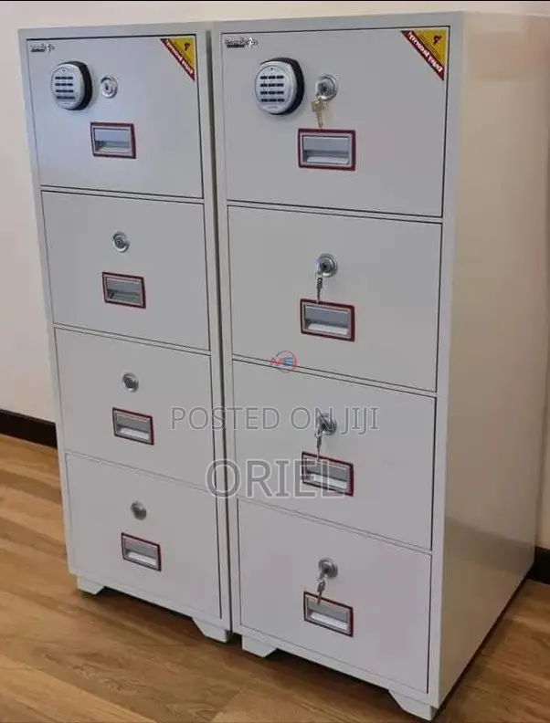 Office Cabinet : Diplomat Digital 4-Drawer Fireproof Filing Cabinet