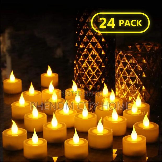 Pack of 24 Tealight Candles - thumbnail 2