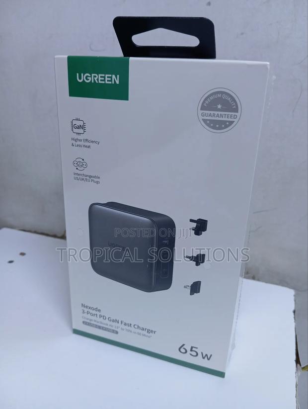 Ugreen Nexode 3 - Port Pd Gan Charger 65w - thumbnail 2