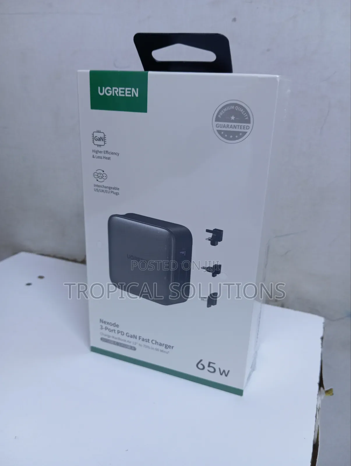 Ugreen Nexode 3 - Port Pd Gan Charger 65w